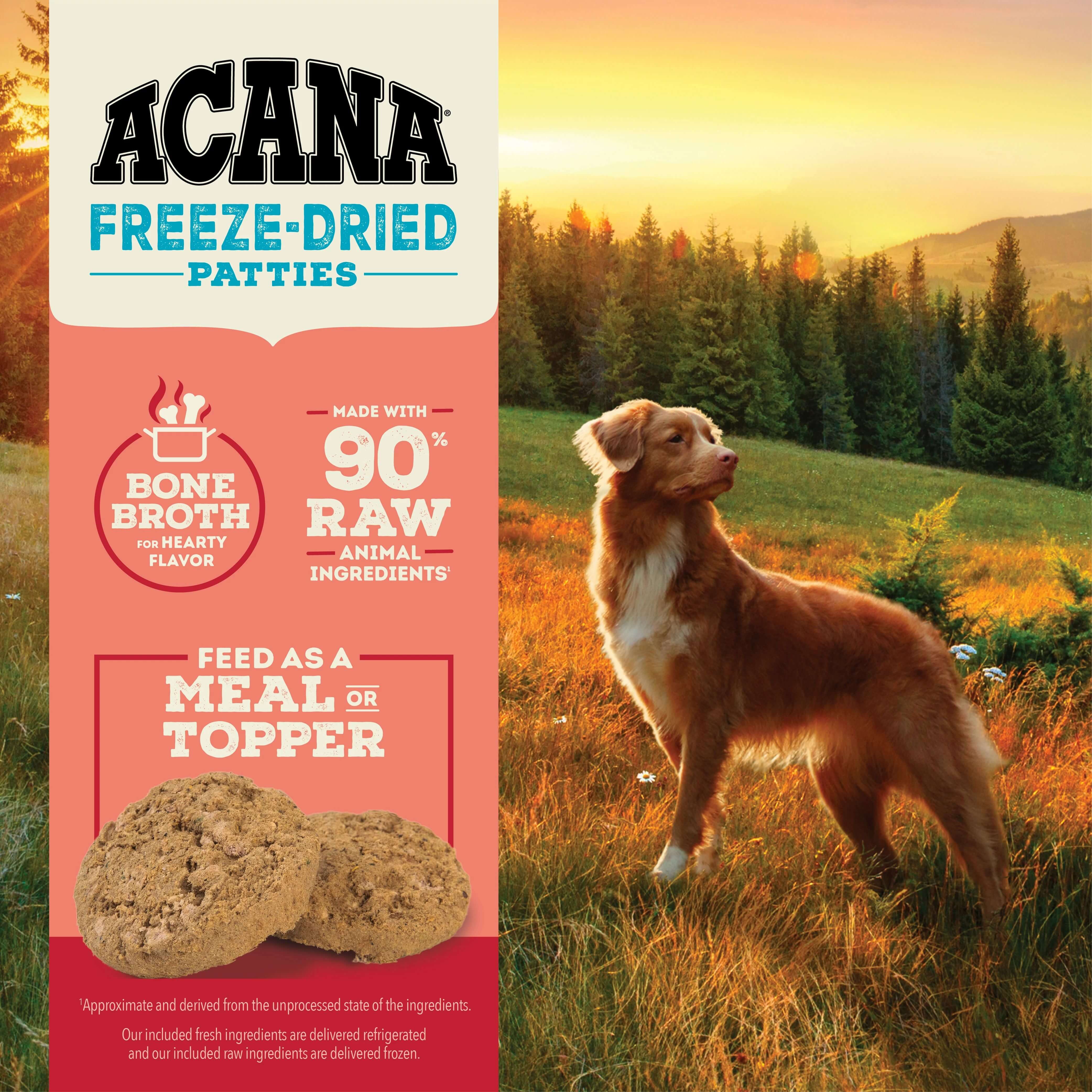 ACANA - Dog Food - Freeze-Dried Patties