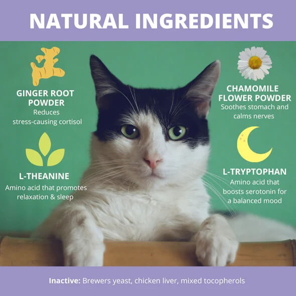 under the weather cat calming powder natural ingredients