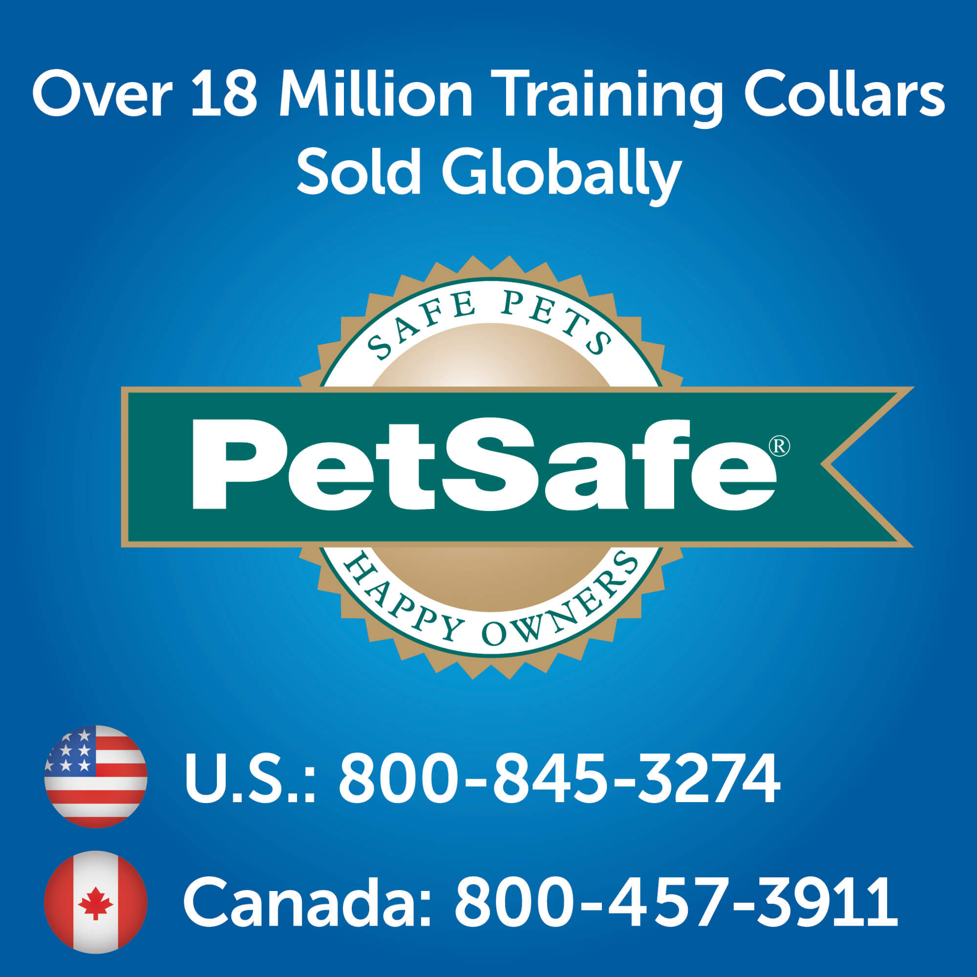 Over 18 million Petsafe training collars sold globally