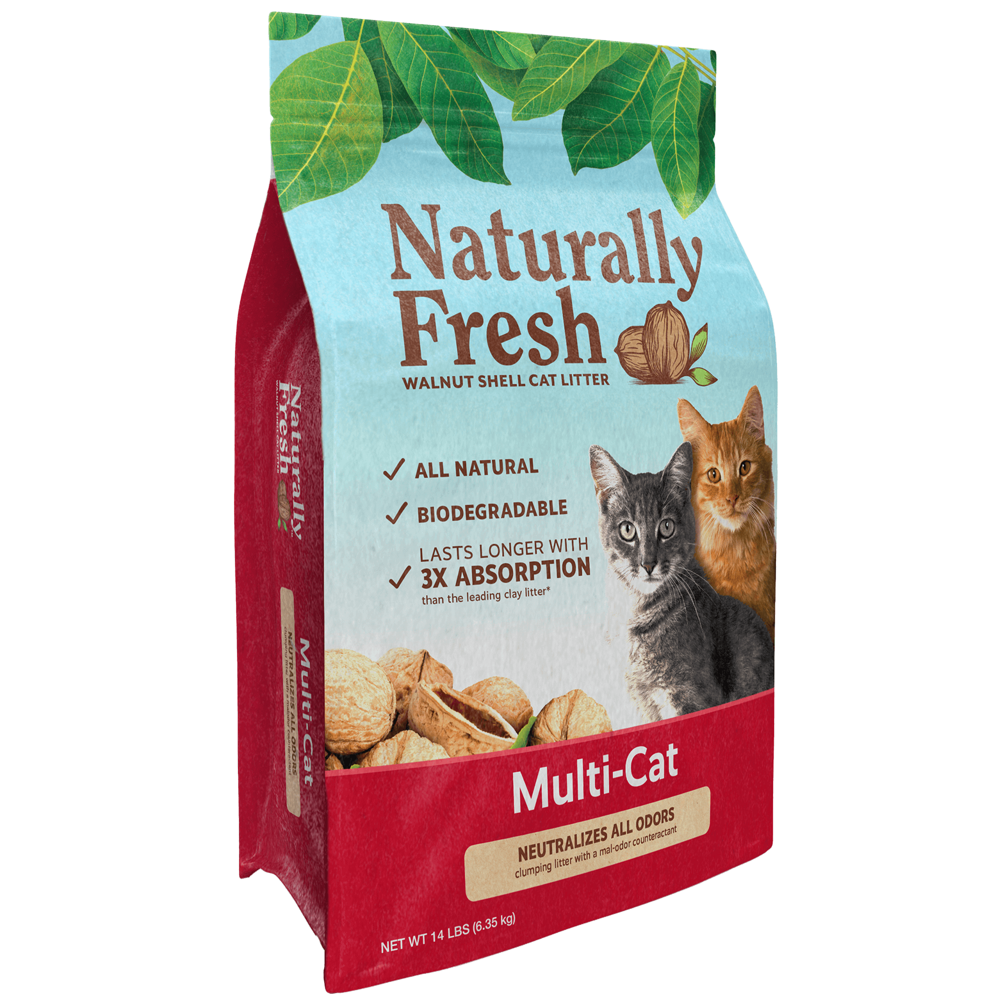 Naturally Fresh - Cat Litter - Multi-Cat Clumping