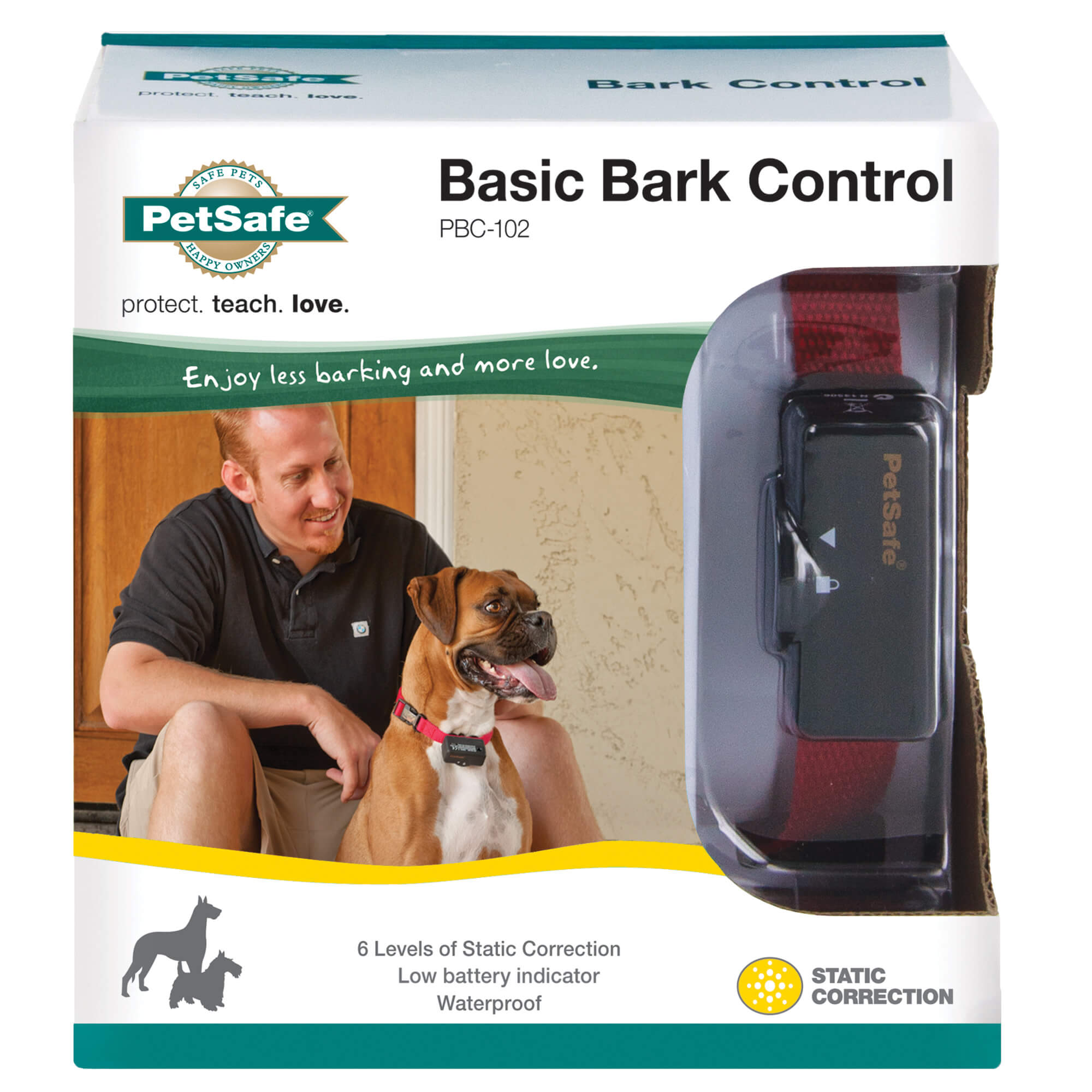 PetSafe Basic Bark Control collar packaging PBC-102