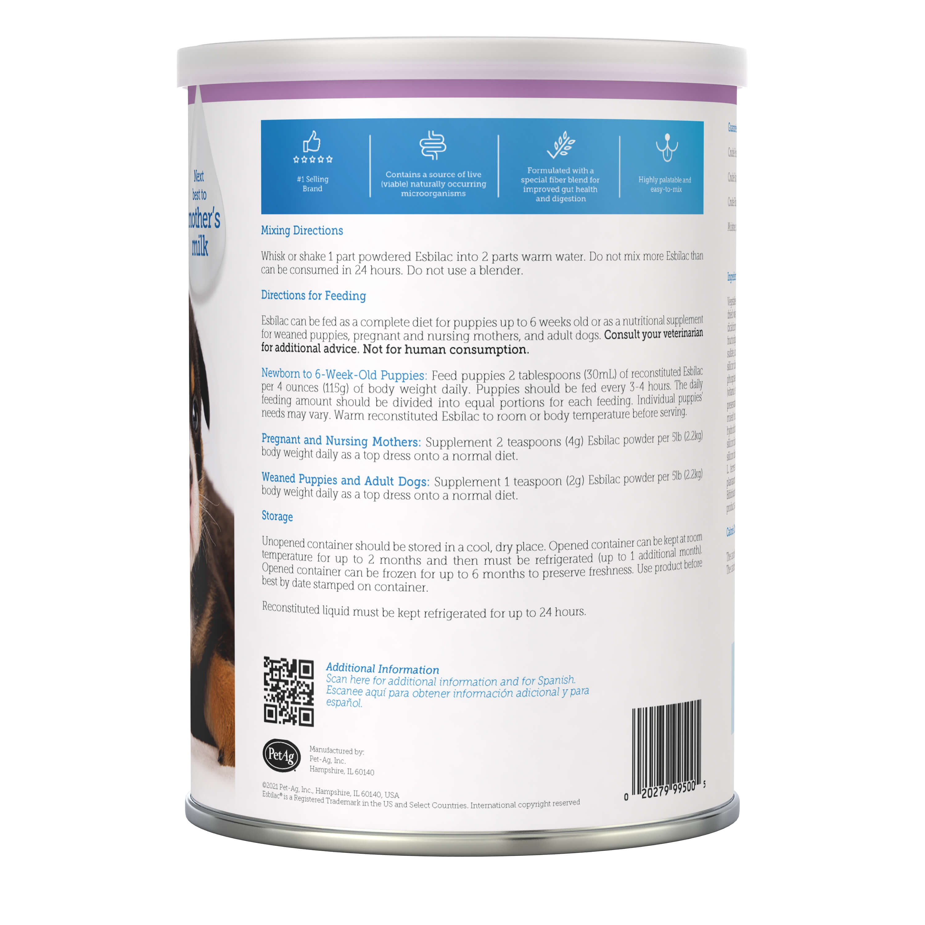 Petag esbilac puppy shop milk replacer powder