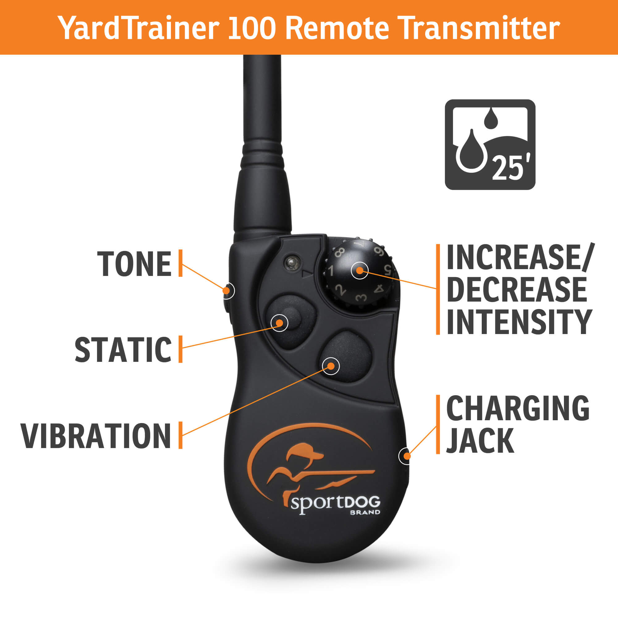 SportDOG - 100 Yard Remote Trainer - YT-100