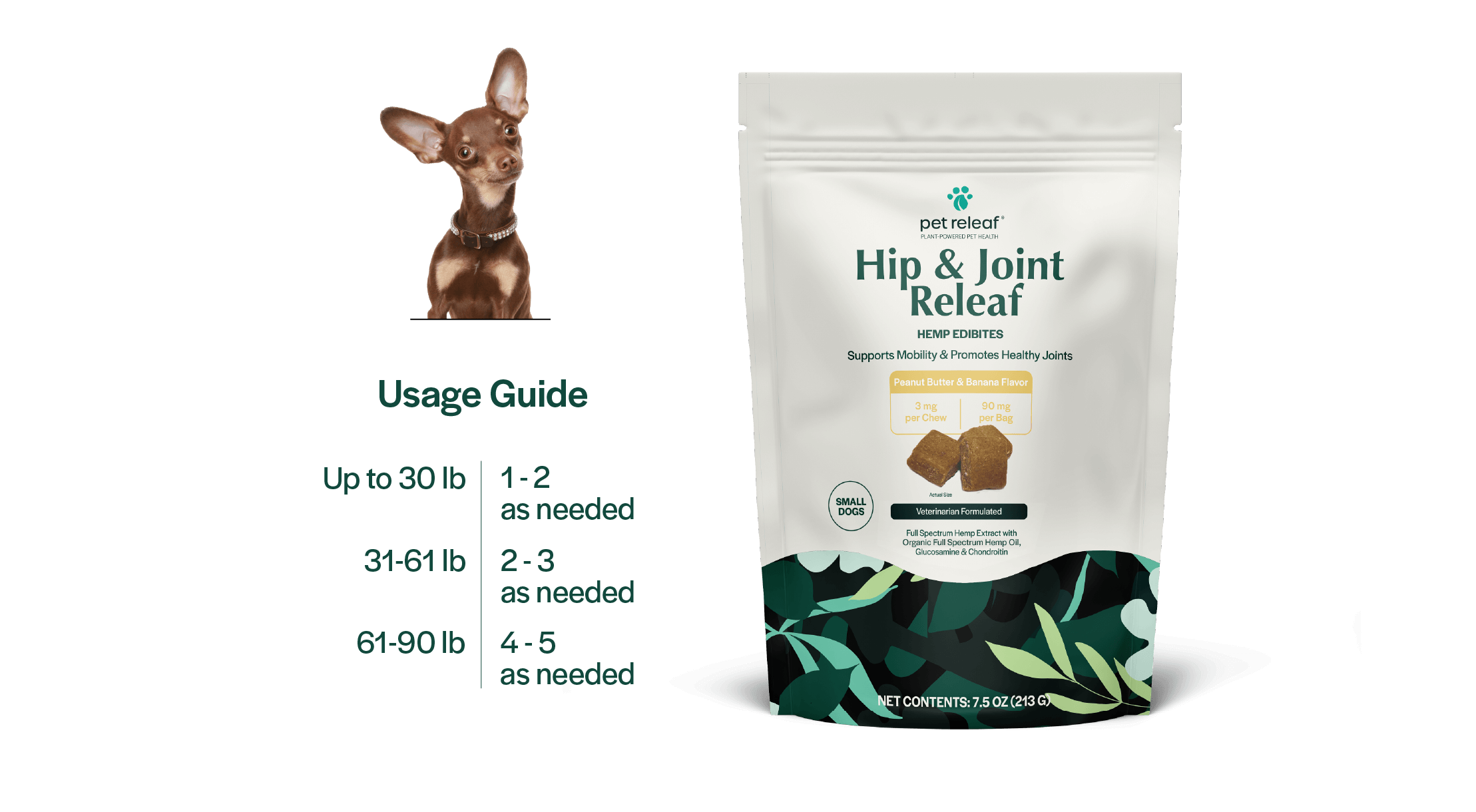 Pet Releaf - Hemp Extract Edibites