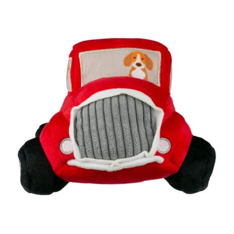 Tall Tails - Plush Dog Toy - Truck with Snowball