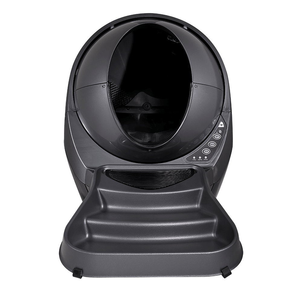 Cat Litter-Robot 3 with grey ramp front 