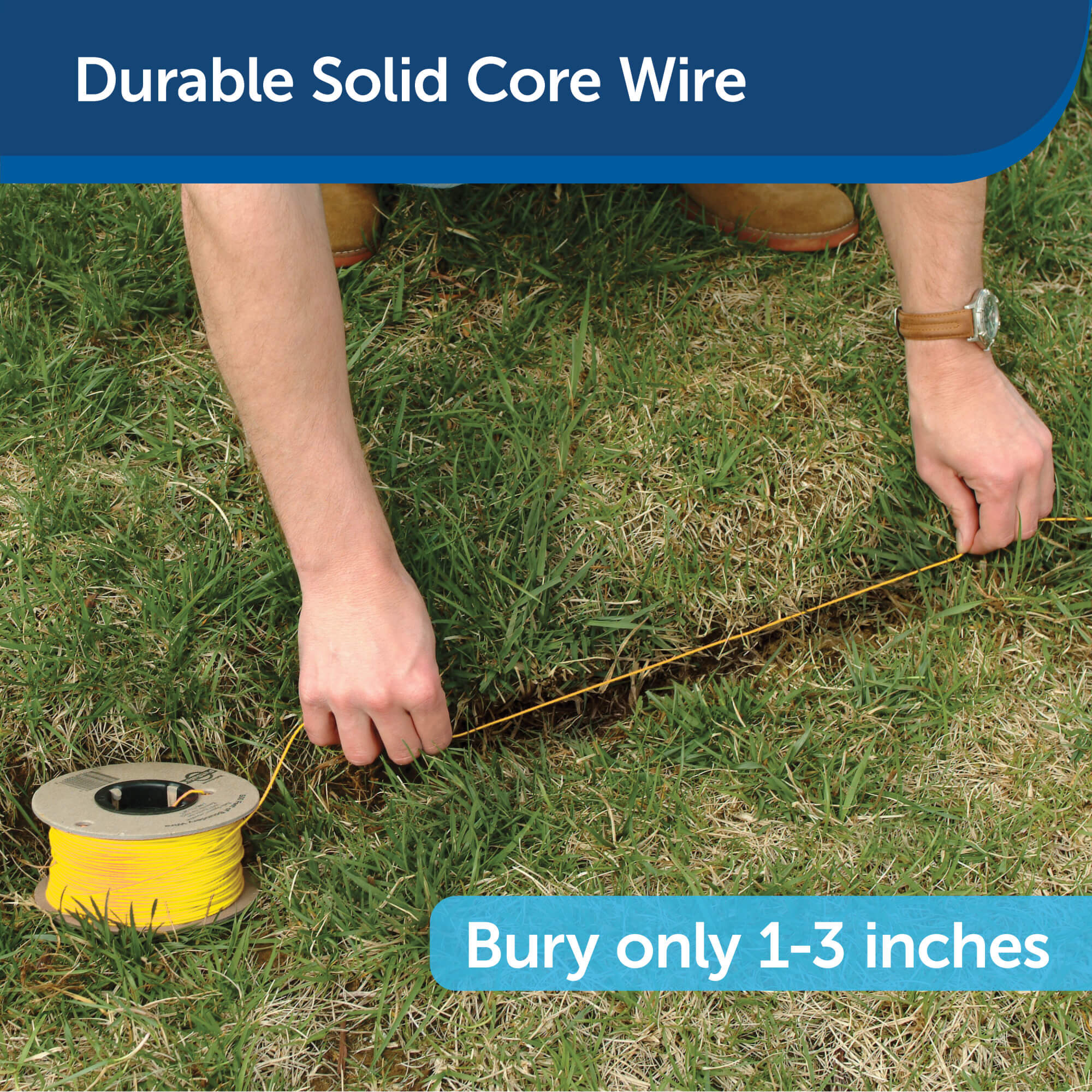 Durable solid core wire
