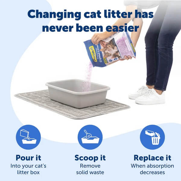 PetSafe - Cat Litter - Crystal Litter - Lavender