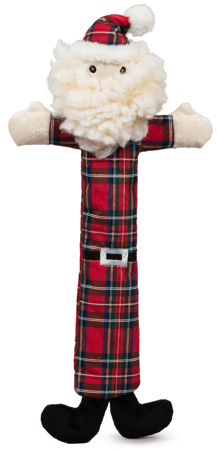 HuggleHounds dog toy long & lovelie santa