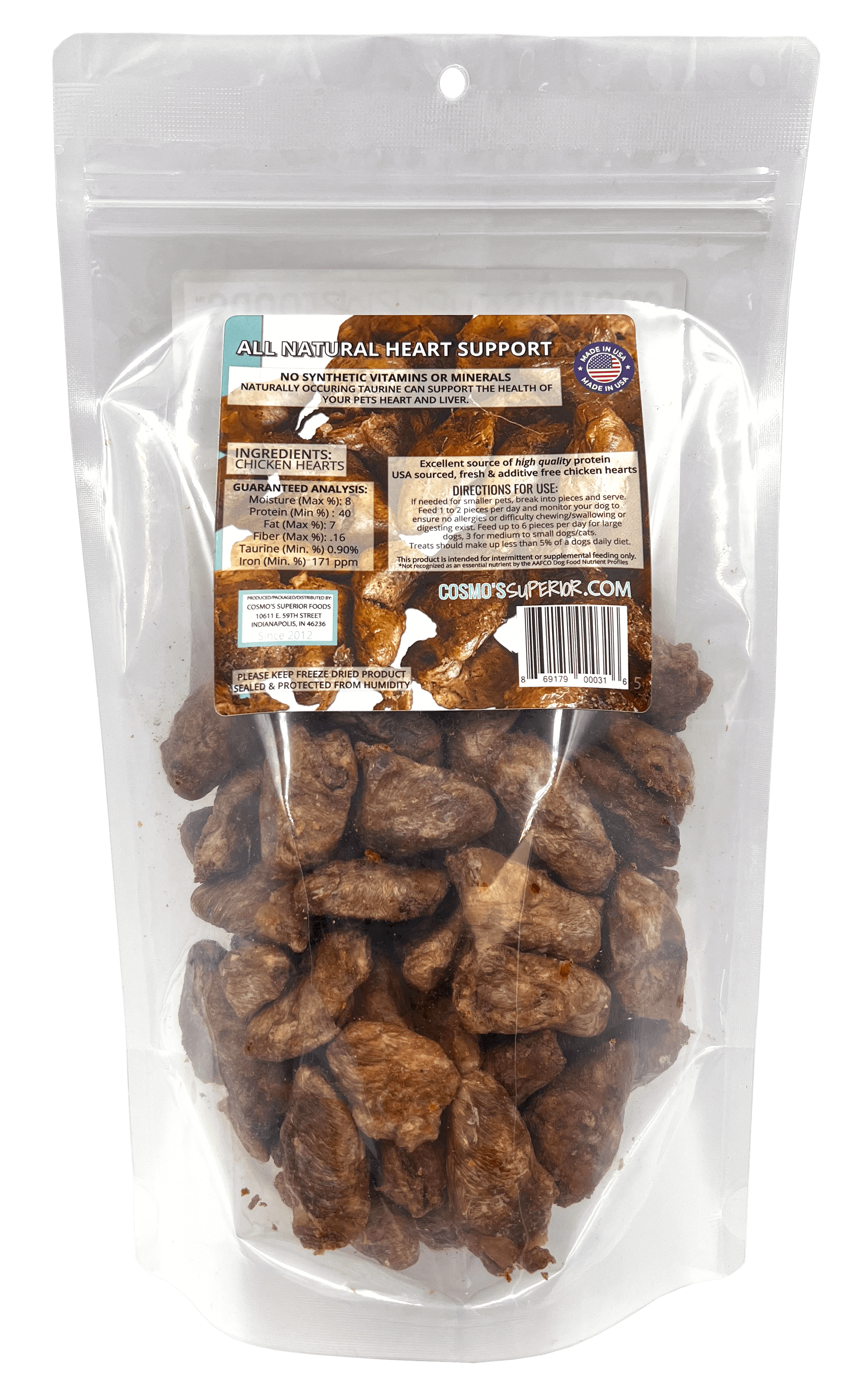 Cosmo's Superior Foods - Dog Treat