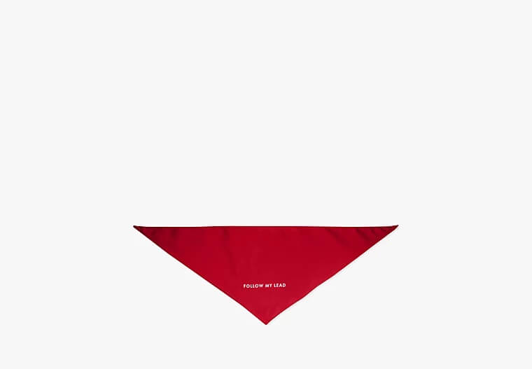 Kate Spade New York - Reversable Dog Bandana - Follow Lead/Woof