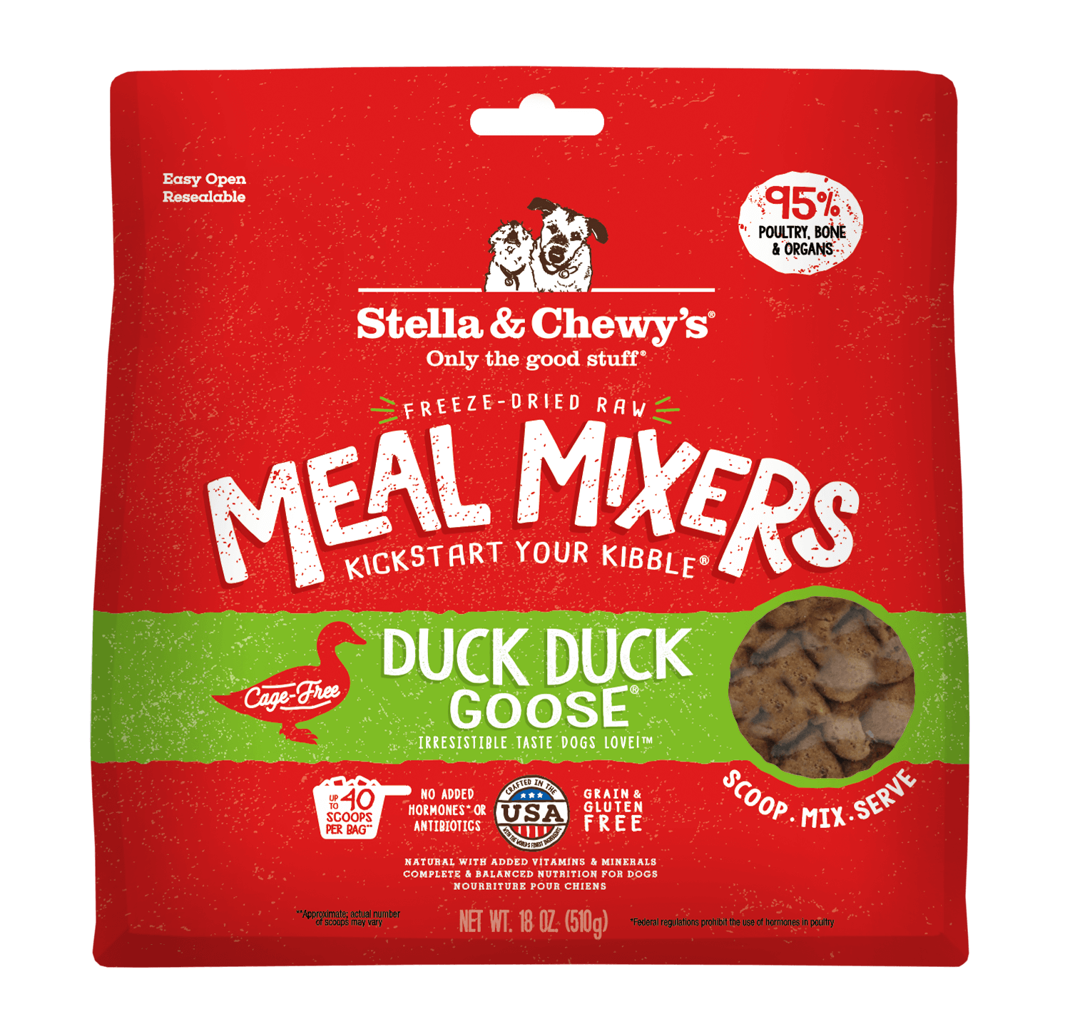 Stella&Chewy meal mixer duck