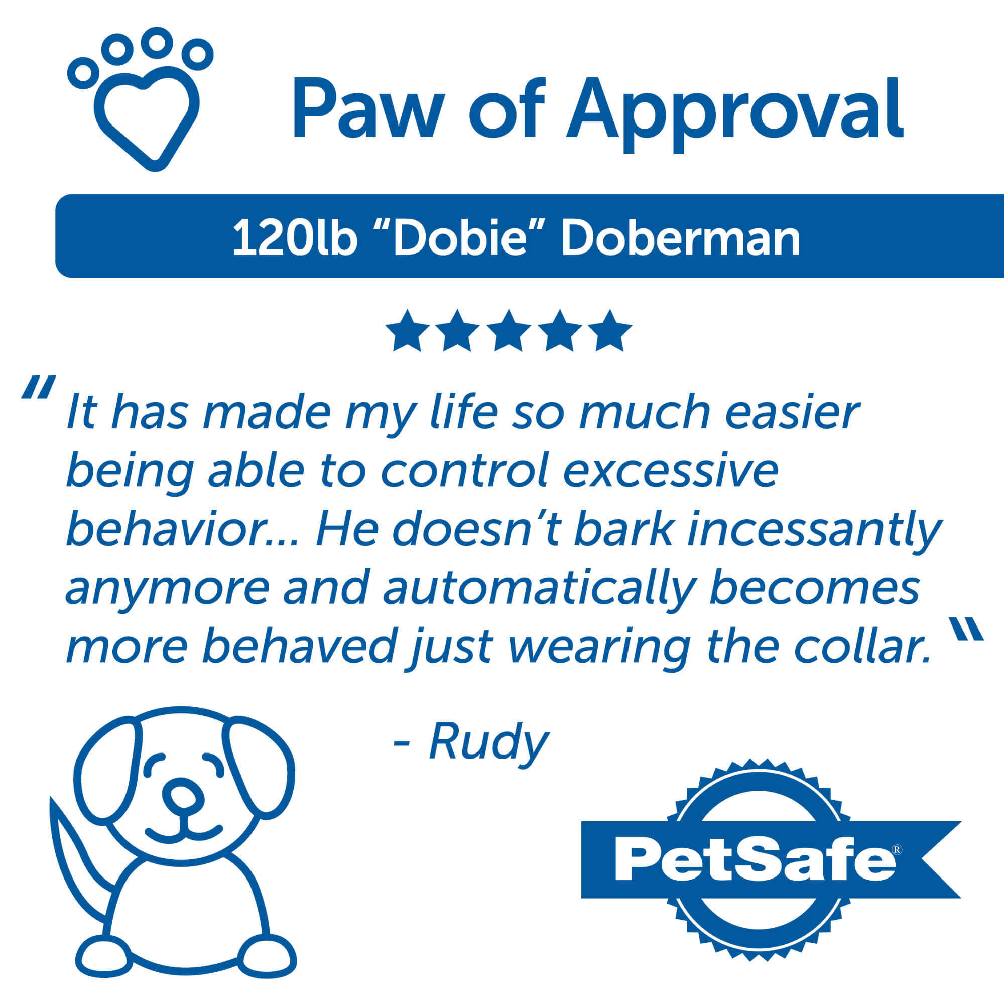 petsafe smart dog collar Paw of approval