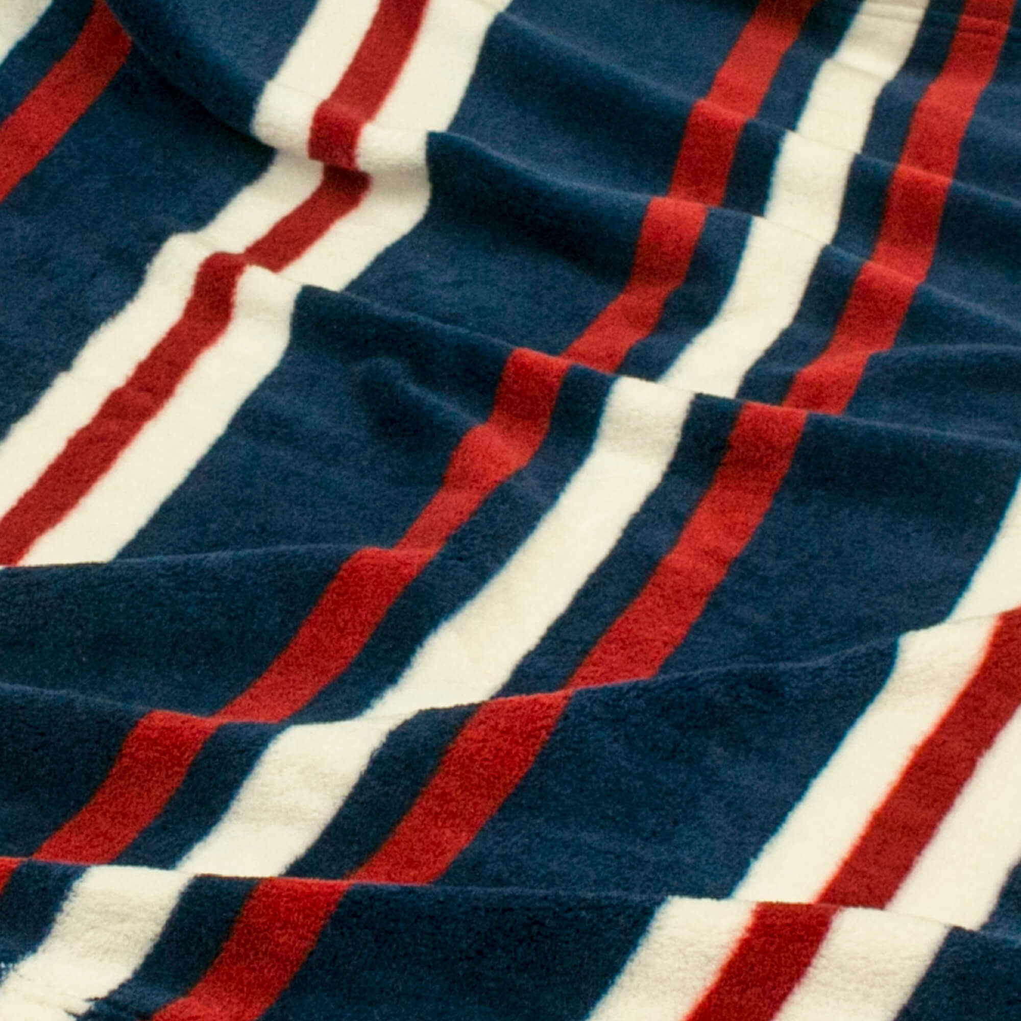 Tall Tails fleece nautical blanket stripe
