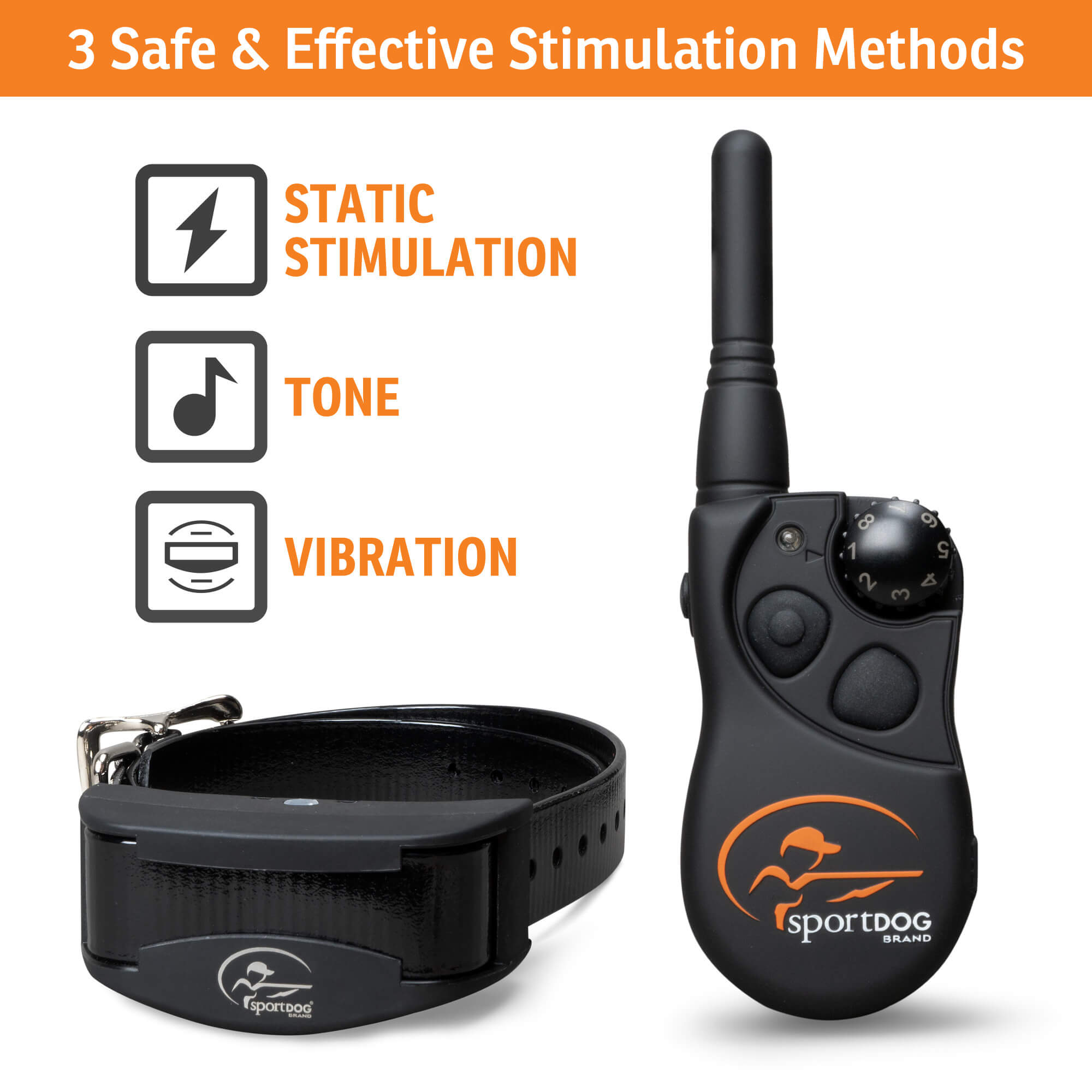 SportDog Yard Trainer 100 yard stubborn YT-100S Dog Collar Remote trainer 3 stimulation methods