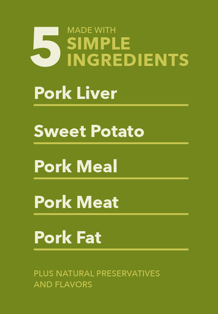 acana crunchy biscuit pork liver 5 simple ingredients
