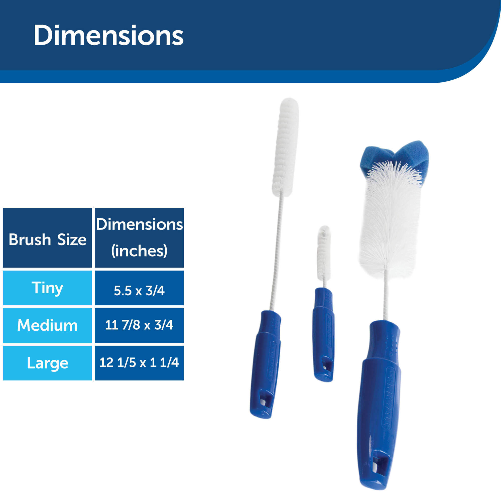 Drinkwell Cleaning kit Dimensions