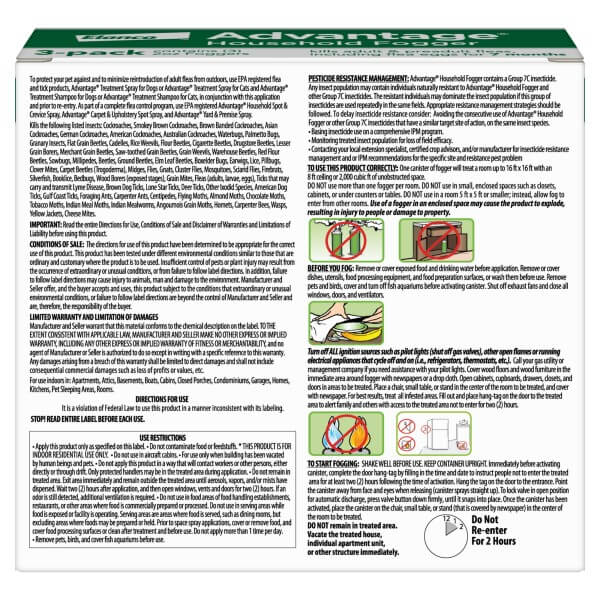 Advantage® - Flea & Tick Household Fogger