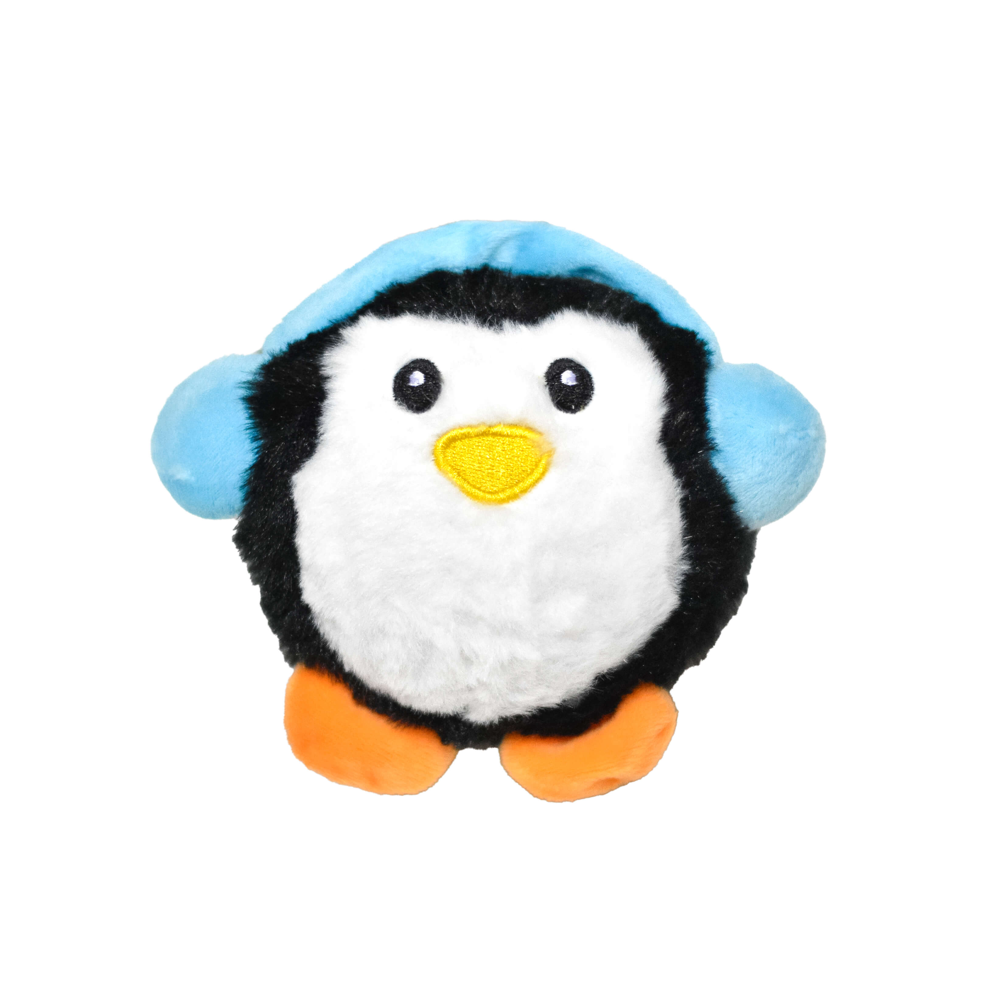 patchwork penguin dog toy