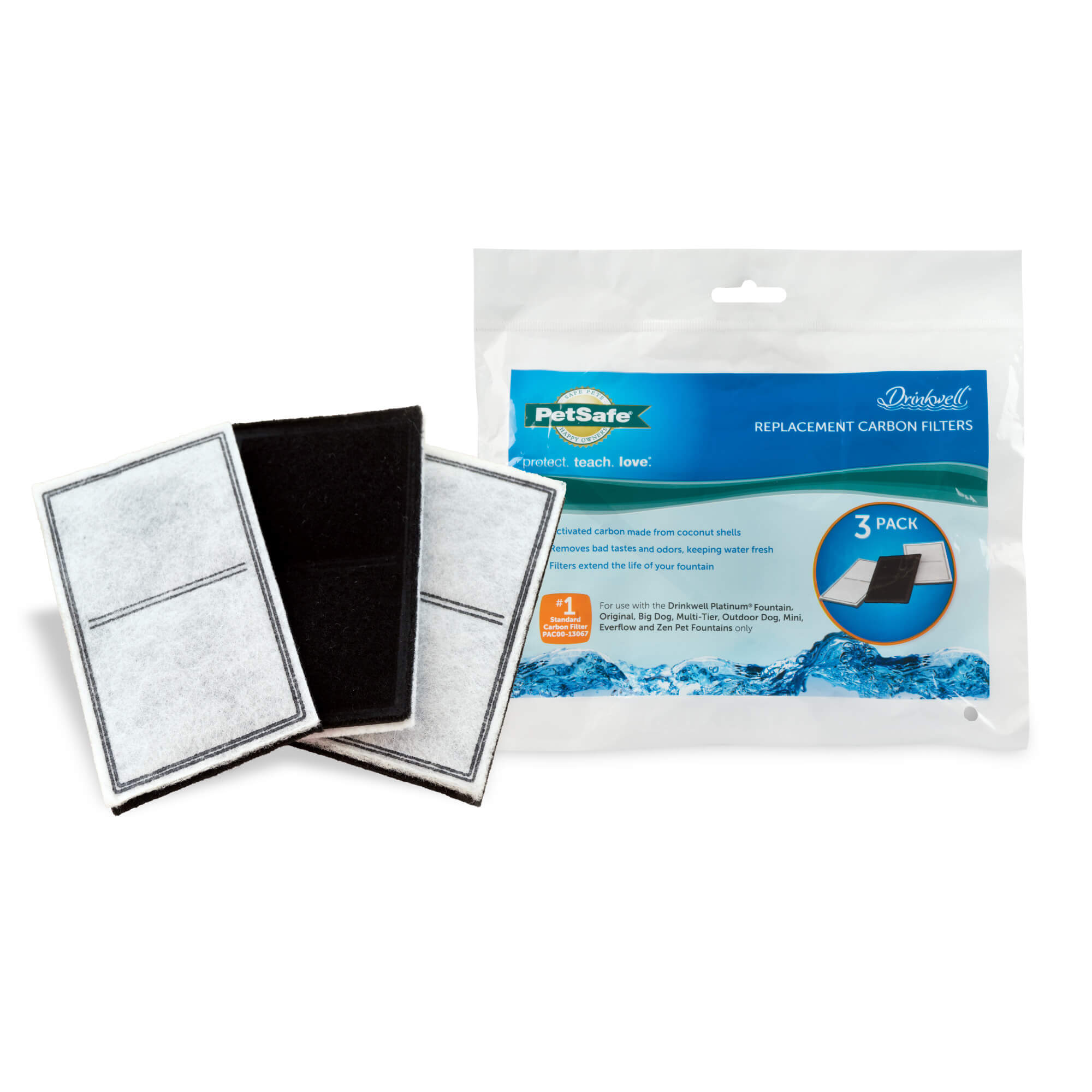 Drinkwell activated carbon replacement filter