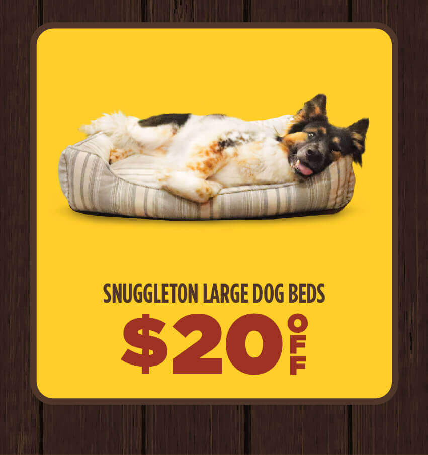 $20 Off Snuggleton Large Dog Beds
