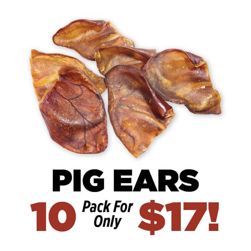 Bulk Buys! 10 pack of Pig Ears for $17
