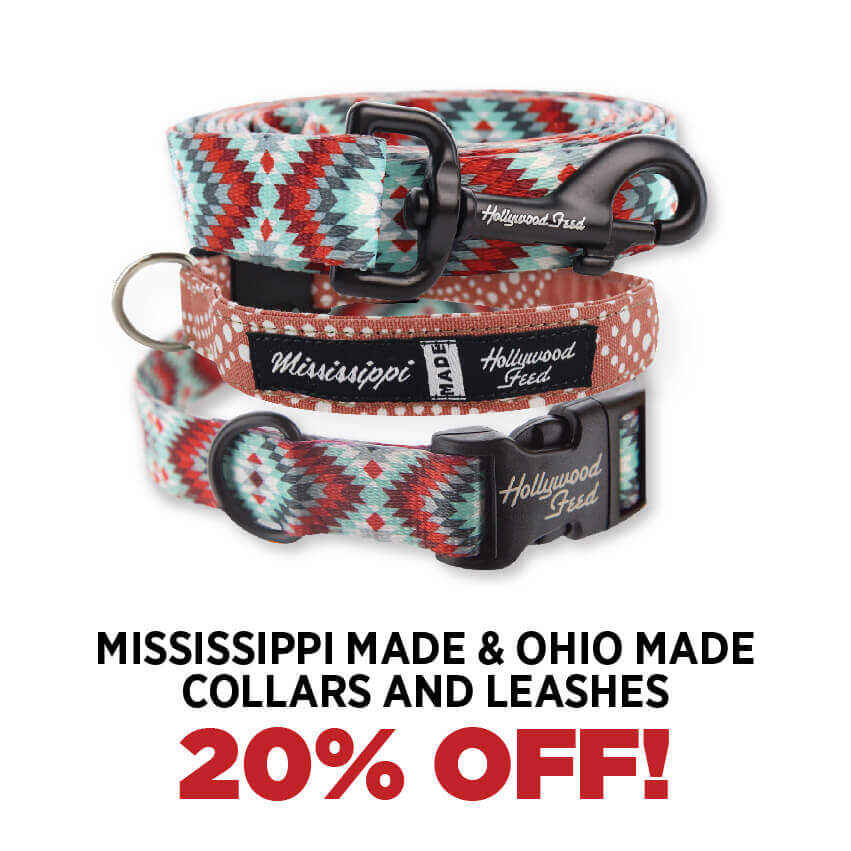 20% Off Mississippi Made & Ohio Made Collars and Leashes