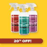20% New York Made Stain and Odor & Odor
