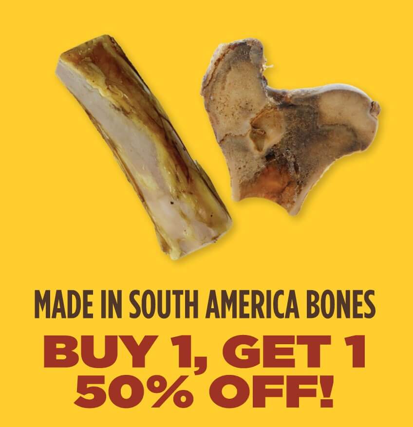 Buy 1, Get 1 50% off Made in South America Bones