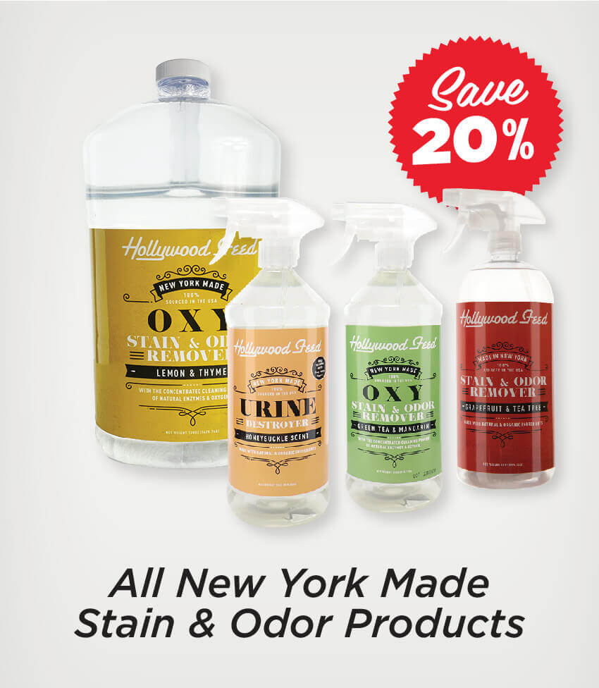 20% off All New York Made Stain & Odor Products