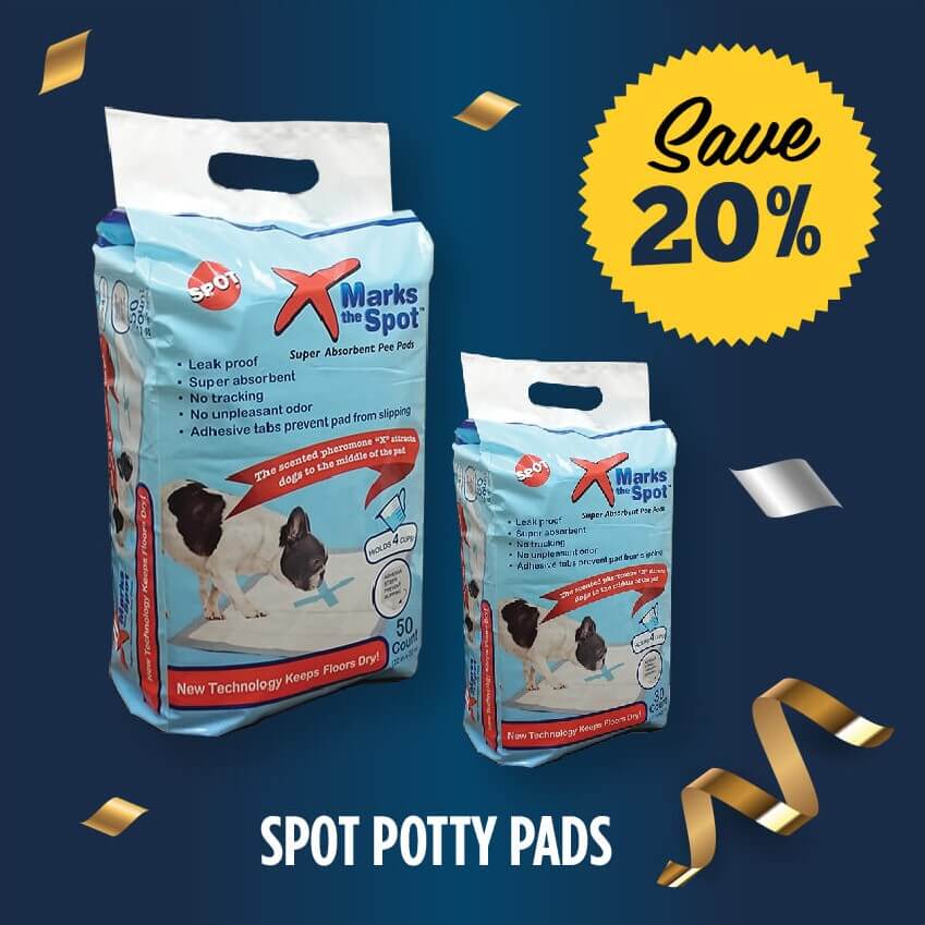 20% Off Spot Potty Pads