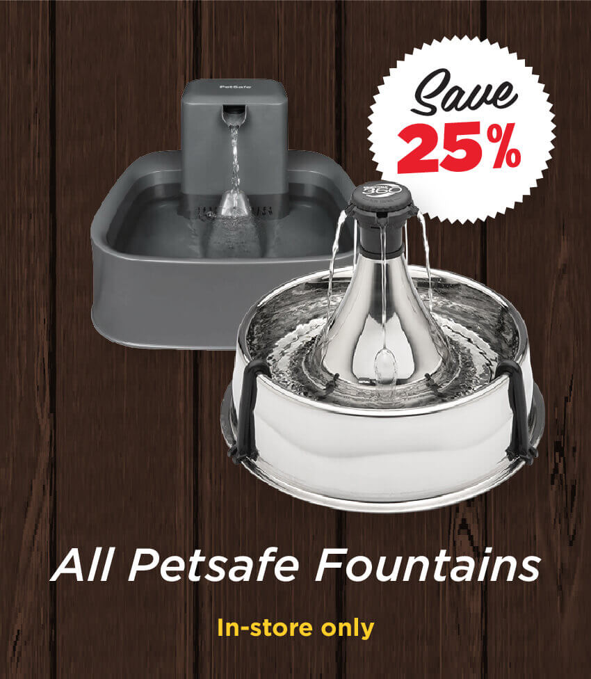 25% off All Petsafe Fountains