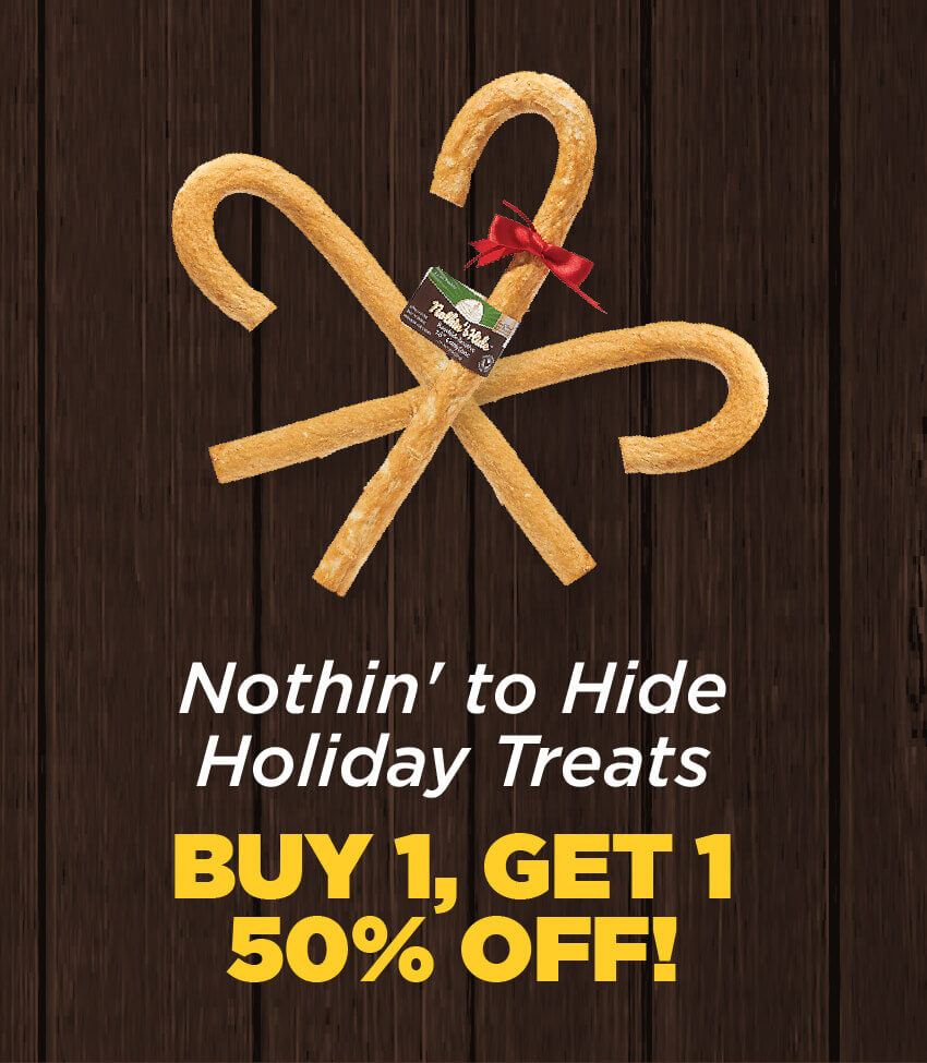 Buy 1, Get 1 50% Off Nothin' to Hide Holiday Treats