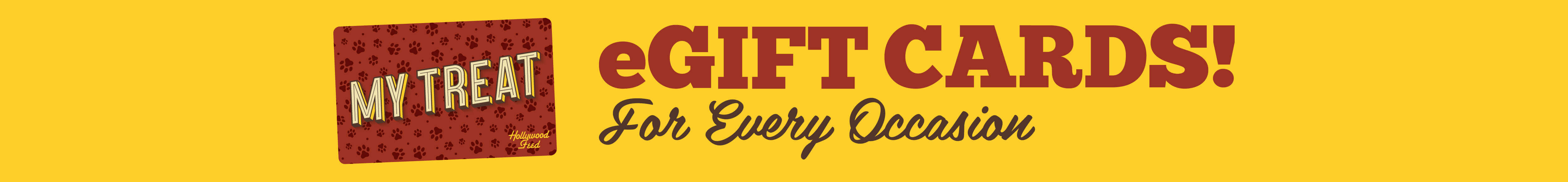 Hollywood Feed Egift Cards for every occasion - click to see the e gift card page