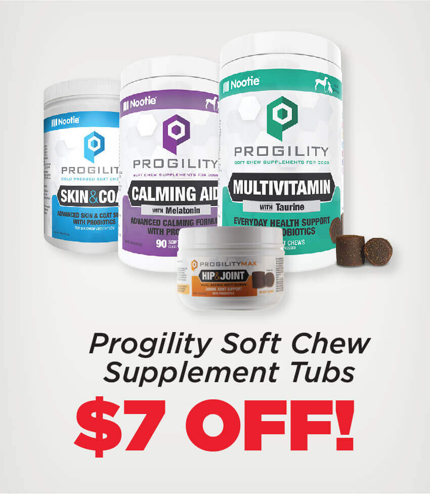 $7 Off Progility Soft Chew Supplement Tubs