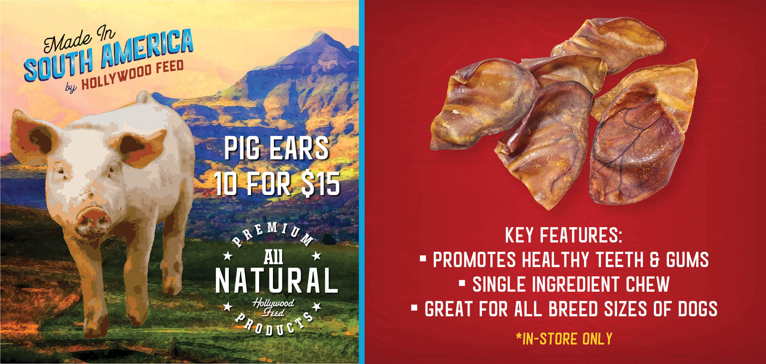 10 for $15 Pig Ears - In store Only