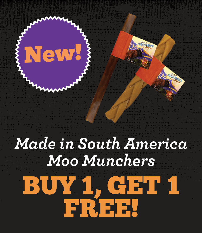 New! Buy 1, Get 1 FREE! Made in South America Moo Munchers