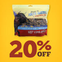 20% Off Made In South America Lung Bites