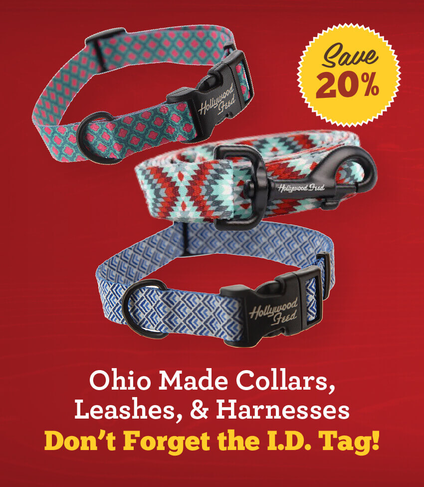 20% Off Ohio Made Collars, Leashes, and Harnesses Plus, New Patterns!