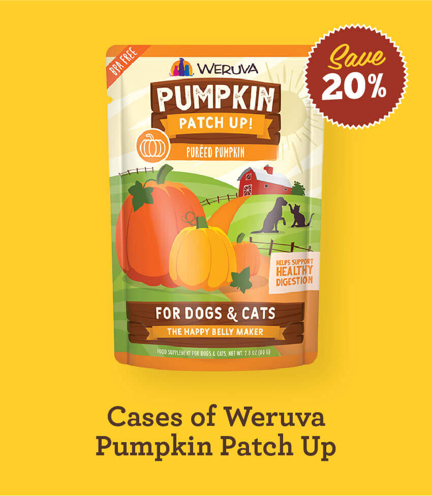 20% Off Cases of Weruva Pumpkin Patch Up