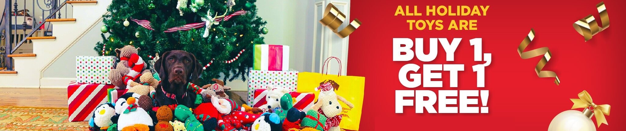 Buy 1, Get 1 Free All Holiday Toys