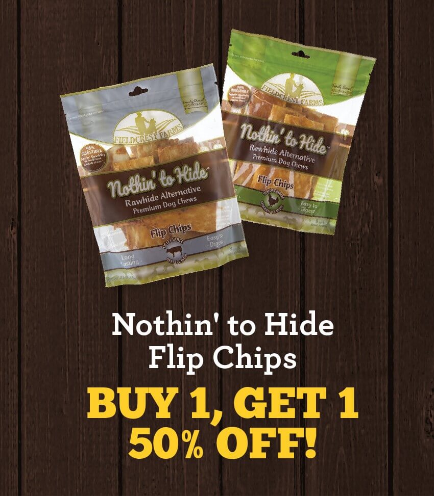 Nothin' to Hide Flip Chips are Buy 1, Get 1 50% Off!