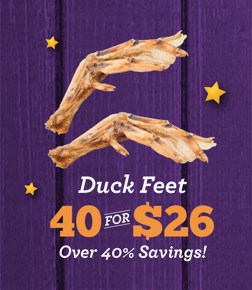 Cost Club Savings! 40 Duck Feet for $26 (Over 40% savings!)