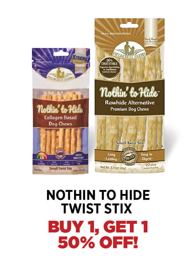 Buy 1, Get 1 50% Off Nothin to Hide Twist Stix (All Sizes)