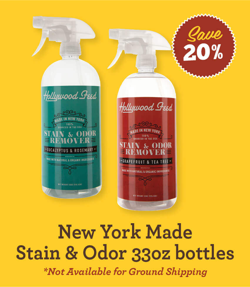 Save 20% on New York made Stain and Odor 33oz bottles *Not Available for Ground Shipping