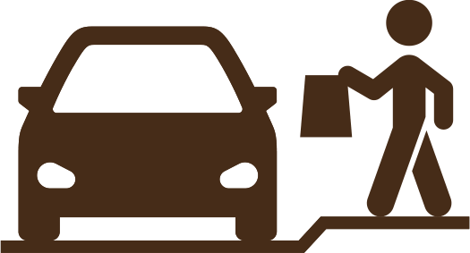 curbside pickup icon