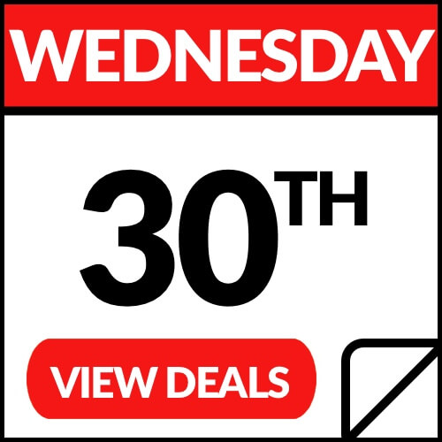 Wednesday November 30th Click to view deals