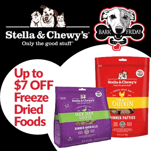Stella & Chewy's Up to $7 off Freeze Dried Foods