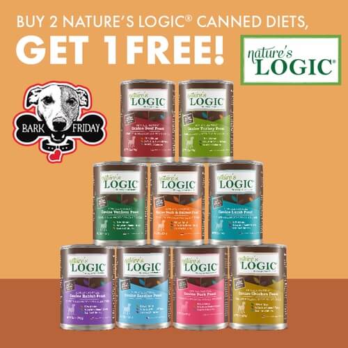Buy 2 Nature's Logic Canned Diets Get 1 Free