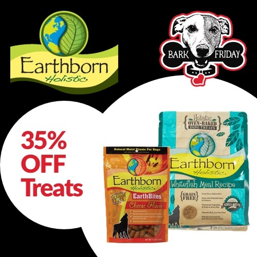 Earthborn Holistic 35% off treats
